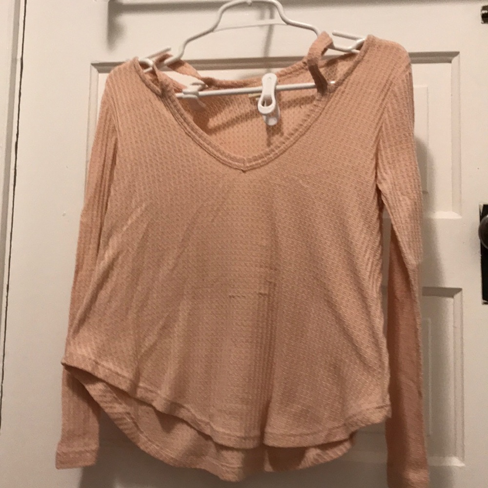 Pink light sweater
